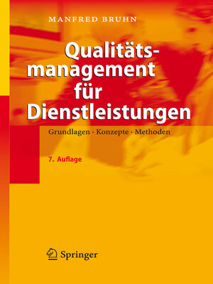 cover image of Qualitätsmanagement für Dienstleistungen